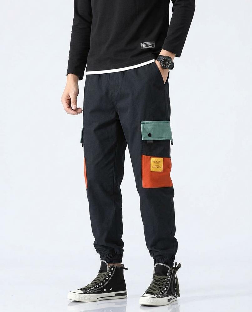 Nord Wear - Kemer | Color-Block Cuffed Pants Men