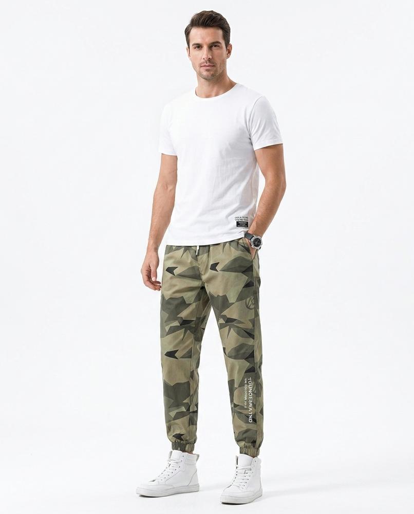 Nord Wear - Vadan | Camouflage-Patterned Tapered Pants Men