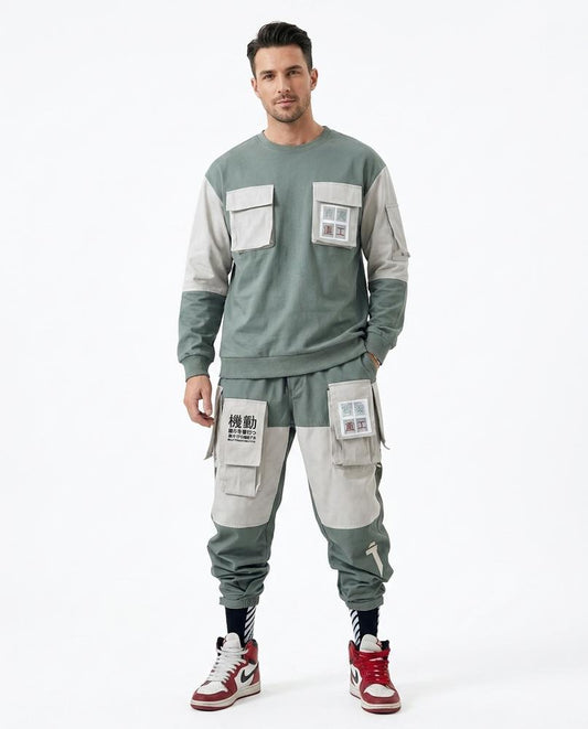 Nord Wear - Ralin | Color-Blocked Cargo-Pocket Suit Men