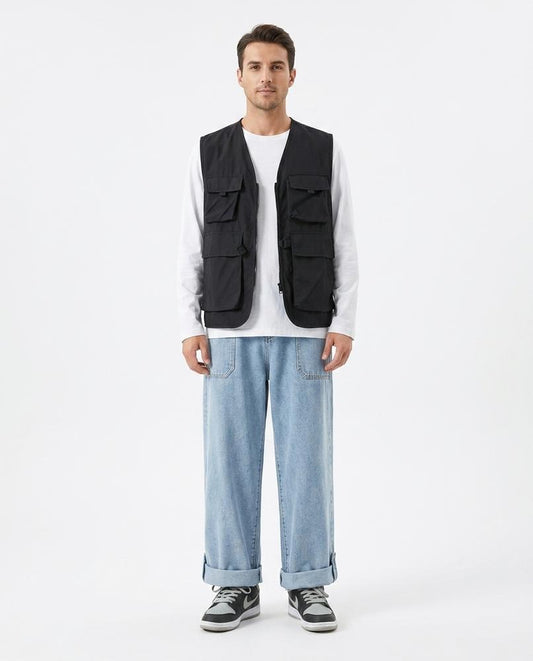 Nord Wear - Lorel | Wide-Leg Rolled-Cuff Pants Unisex