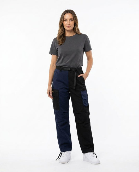 Nord Wear - Sadan | Two-Tone Belted Pants Unisex