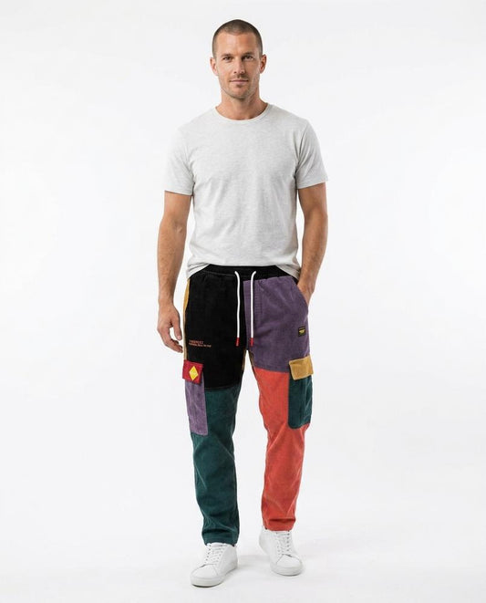 Nord Wear - Danav | Patchwork Corduroy Pants Men
