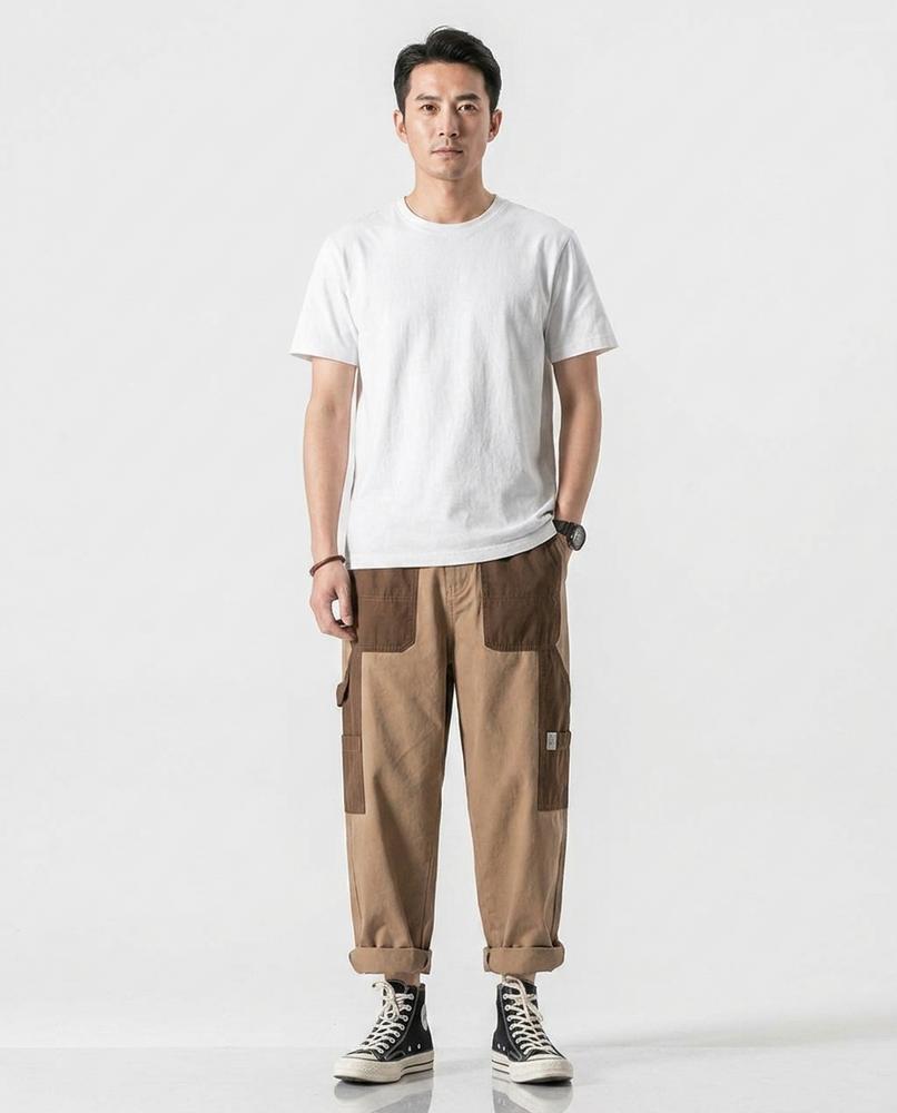 Nord Wear - Zatal | Two-Tone Relaxed-Fit Pants Men