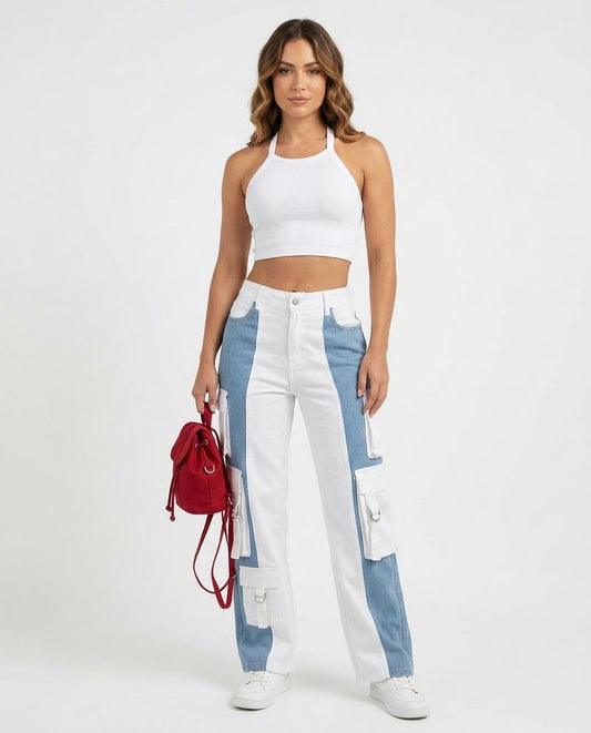 Nord Wear - Taran | Two-Tone Cargo Pants Women