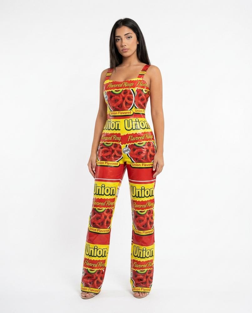 Nord Wear - Coral | Printed Sleeveless Suit Women
