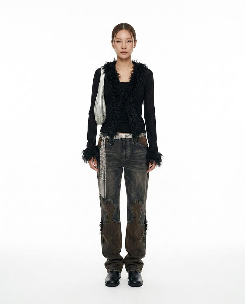 Nord Wear - Lyram | Two-Tone High-Waisted Pants Women