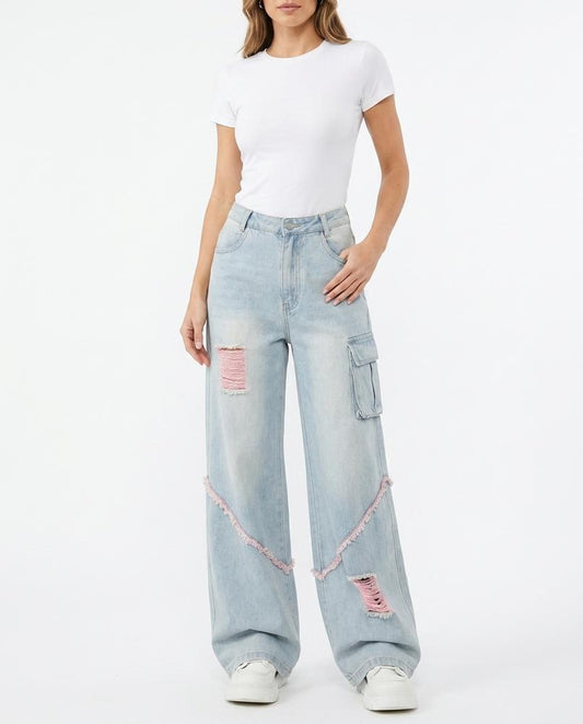 Nord Wear - Rilev | Wide-Leg Distressed Pants Women