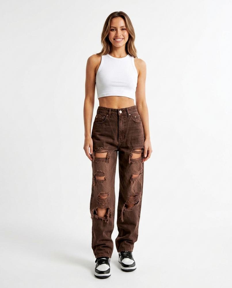 Nord Wear - Ratal | High-Waisted Ripped Pants Women