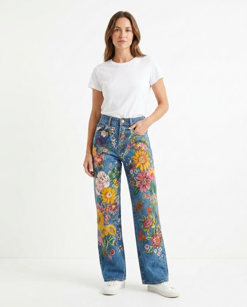 Nord Wear - Daren | High-Waisted Floral-Print Pants Women