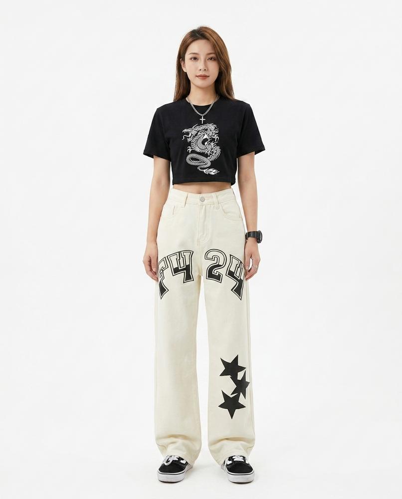 Nord Wear - Lydan | Wide-Leg Printed Pants Unisex