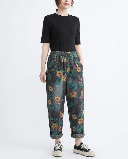 Nord Wear - Vasin | Floral-Print Tapered-Leg Pants Women