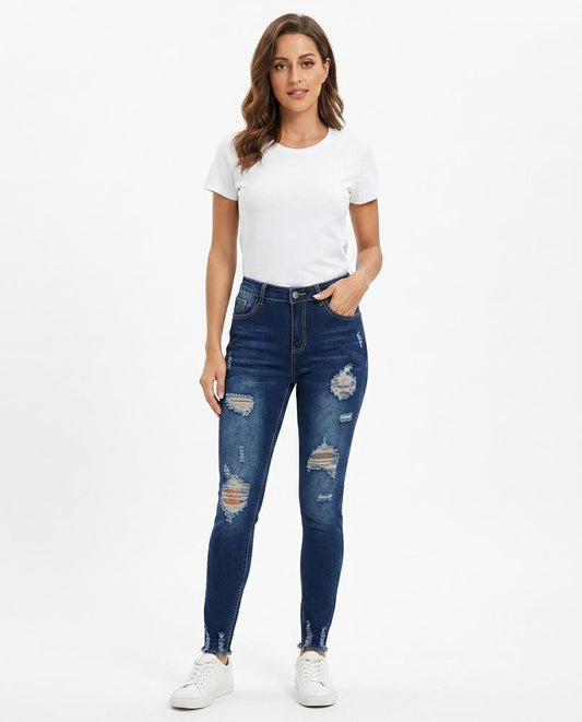 Nord Wear - Aldar | High-Waisted Ripped Pants Women