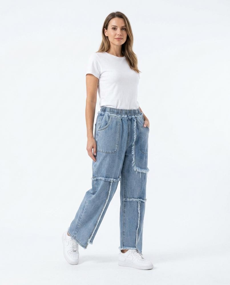 Nord Wear - Eltor | Frayed-Seam Paneled Pants Women