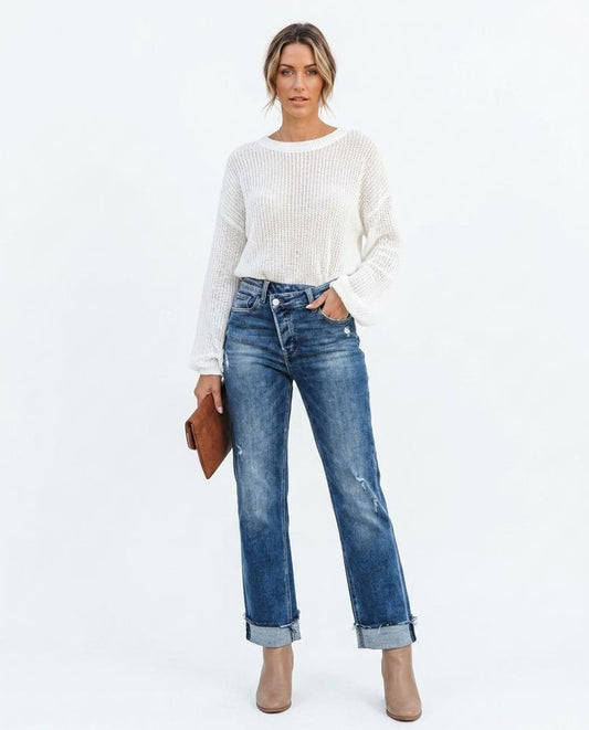 Nord Wear - Nolar | Asymmetrical Straight-Leg Pants Women