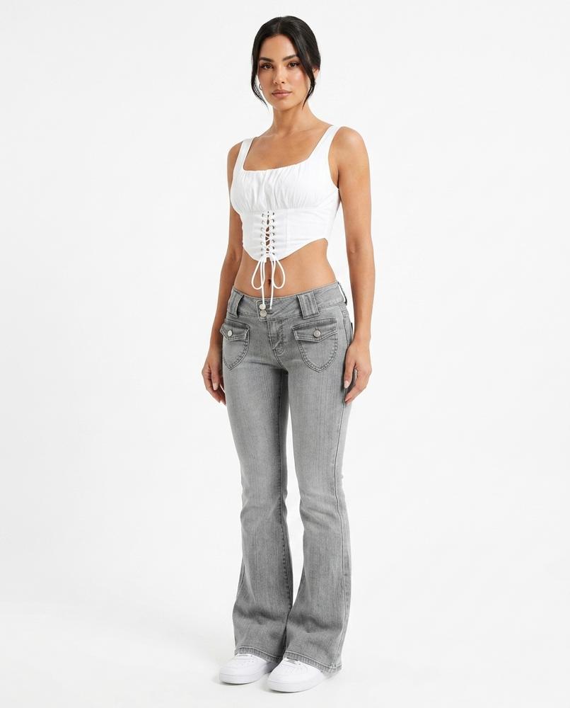 Nord Wear - Rolan | Flared Low-Rise Pants Women