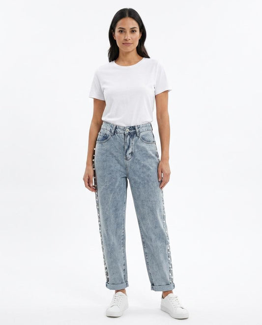 Nord Wear - Zasin | High-Waisted Embellished Pants Women