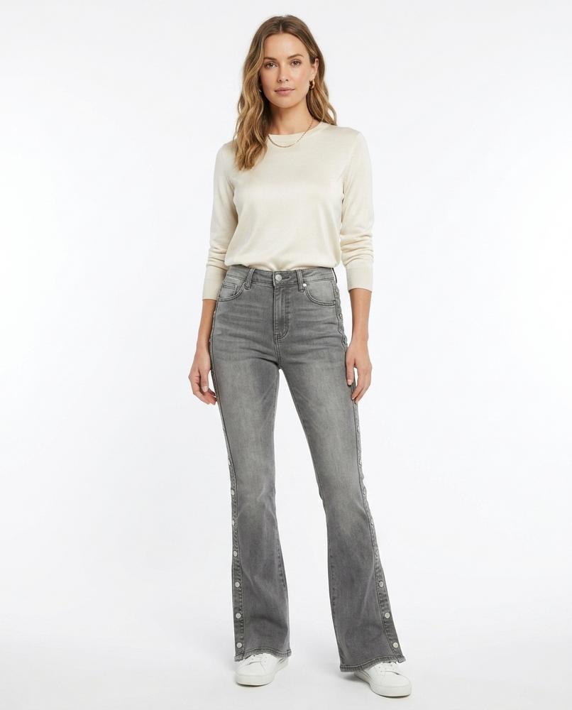 Nord Wear - Lamer | Side-Button Flared-Fit Pants Women