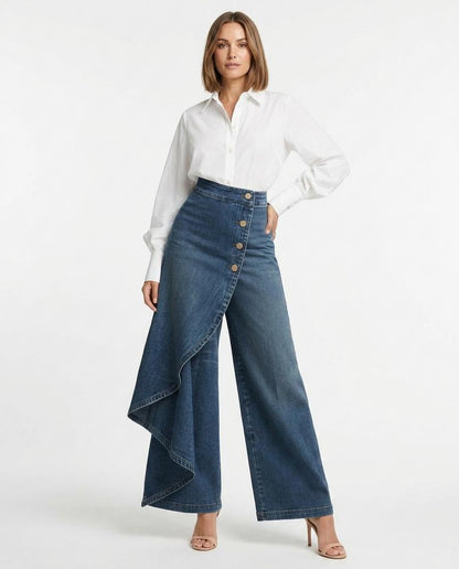 Nord Wear - Salev | Asymmetrical Wide-Leg Pants Women