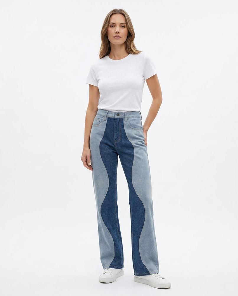Nord Wear - Taser | Two-Tone Straight-Leg Pants Women