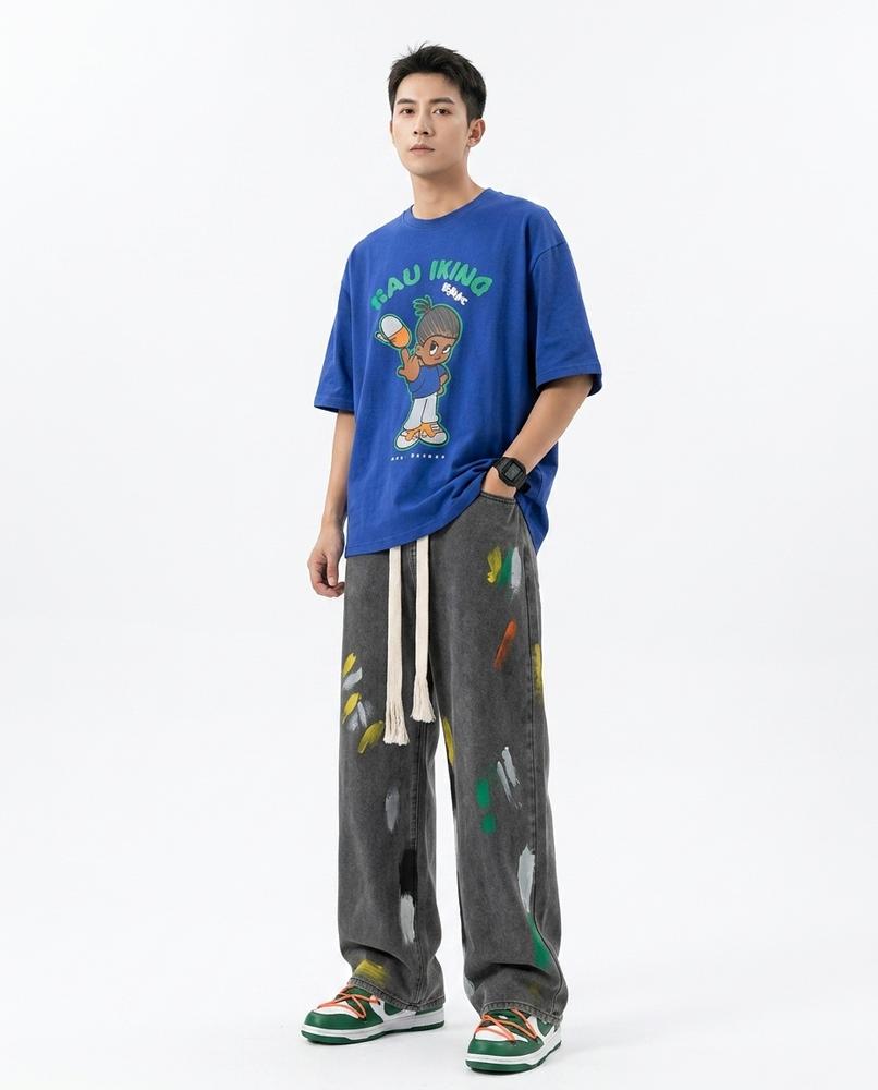 Nord Wear - Nodan | Wide-Leg Paint-Splatter Pants Men