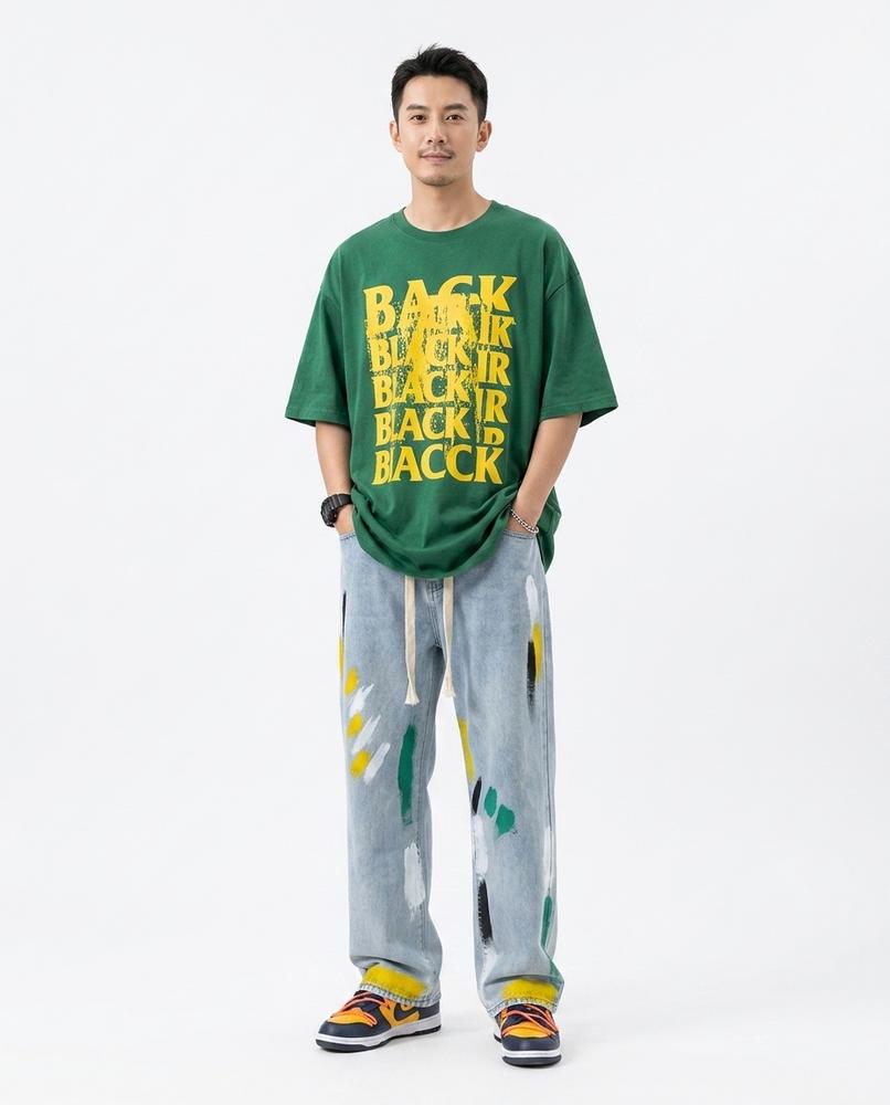 Nord Wear - Nodan | Wide-Leg Paint-Splatter Pants Men