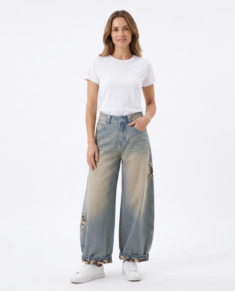 Nord Wear - Tilen | Wide-Cut Appliquéd Pants Unisex