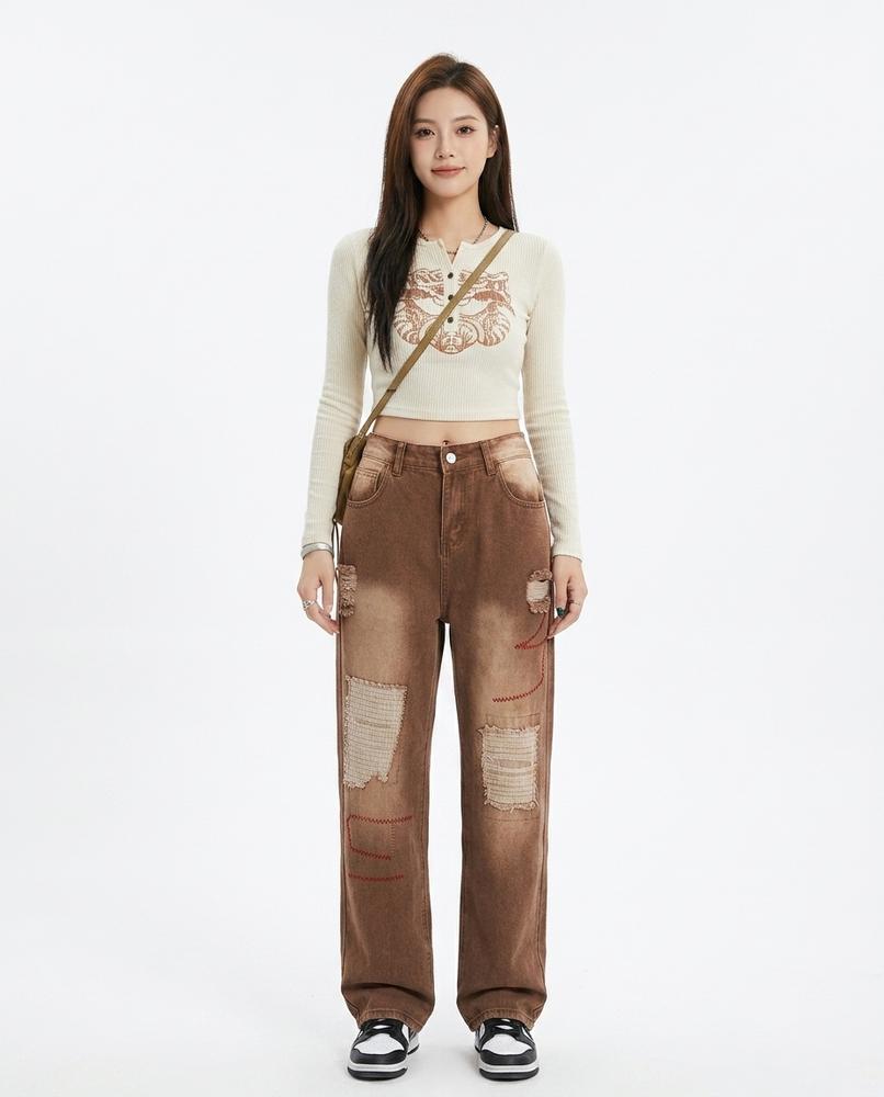 Nord Wear - Kesil | Patched Wide-Leg Pants Women