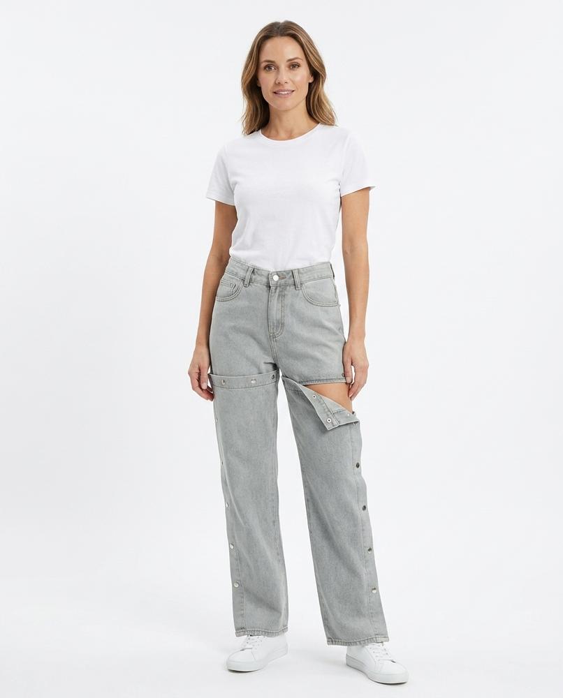 Nord Wear - Samor | Cut-Out Snap-Button Pants Women