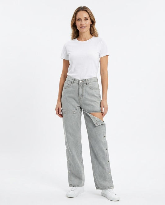 Nord Wear - Samor | Cut-Out Snap-Button Pants Women