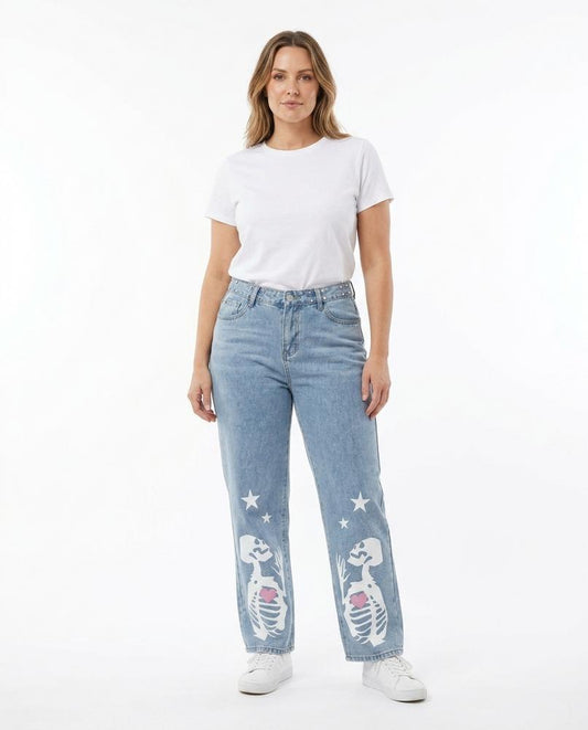 Nord Wear - Camel | Printed Straight-Leg Pants Women
