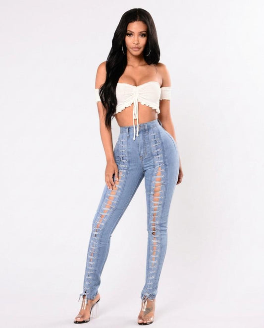 Nord Wear - Timon | High-Waisted Lace-Up Pants Women