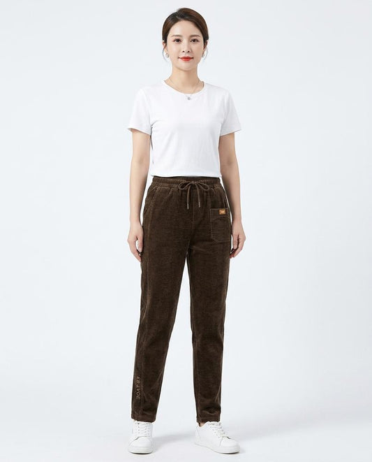 Nord Wear - Latir | Corduroy Drawstring-Waist Pants Women
