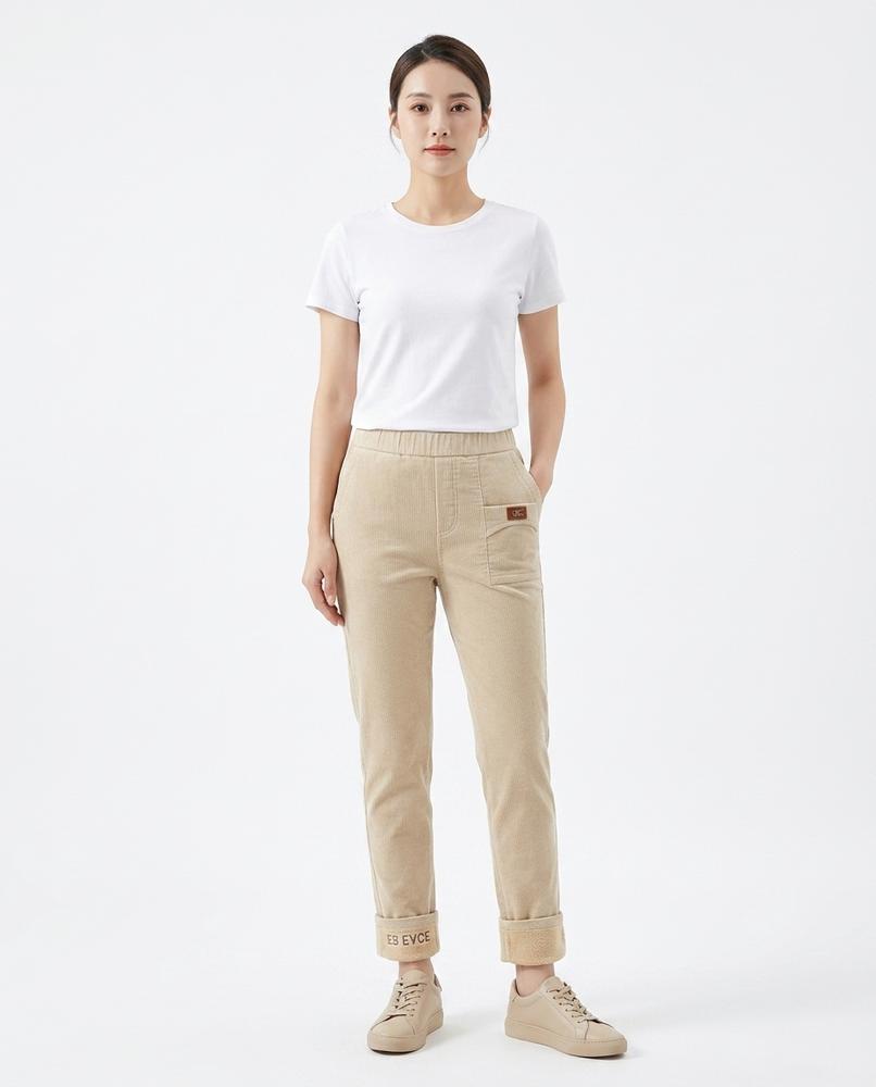Nord Wear - Latir | Corduroy Drawstring-Waist Pants Women