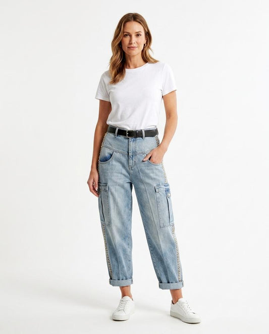 Nord Wear - Nosel | Studded Cargo Pants Women