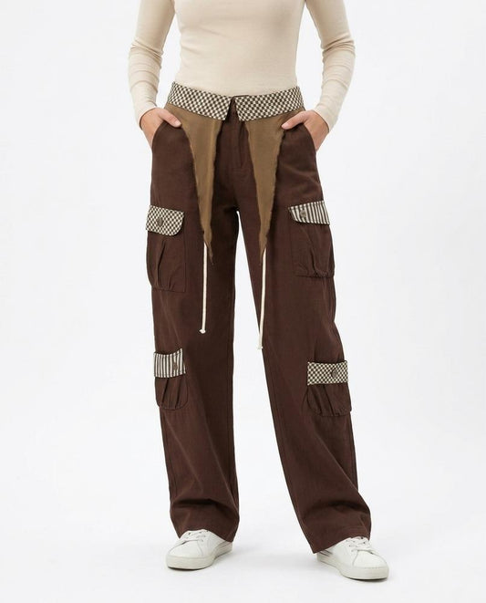 Nord Wear - Maken | Patchwork High-Waisted Pants Unisex