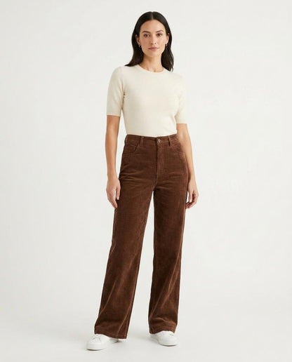 Nord Wear - Damer | Corduroy Wide-Leg Pants Women