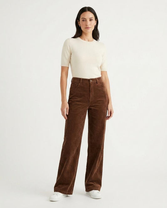 Nord Wear - Damer | Corduroy Wide-Leg Pants Women