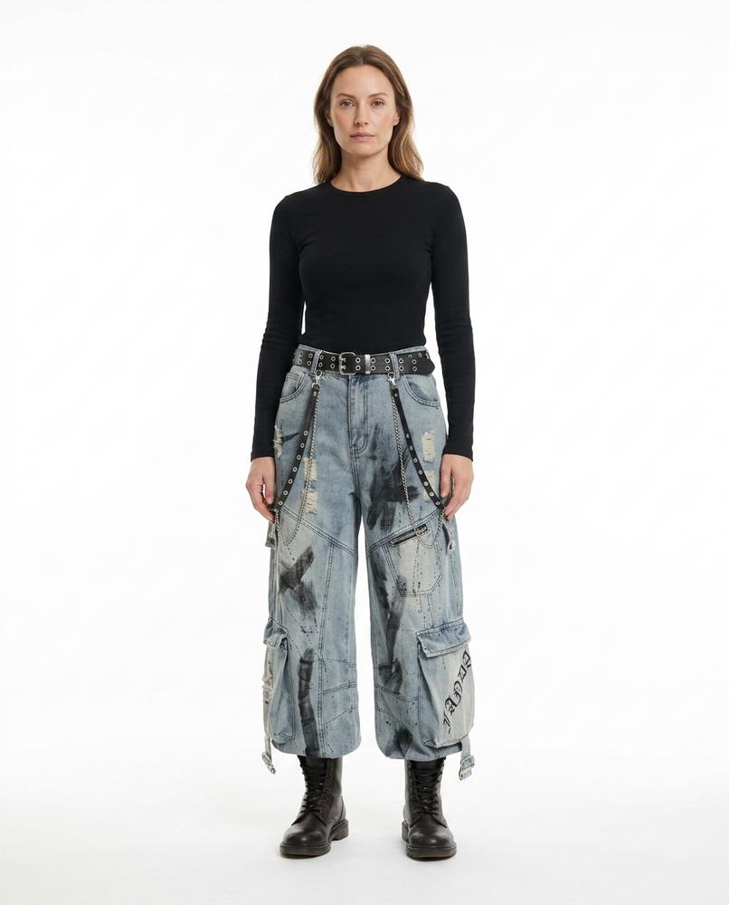 Nord Wear - Nomar | Wide-Leg Printed Pants Unisex