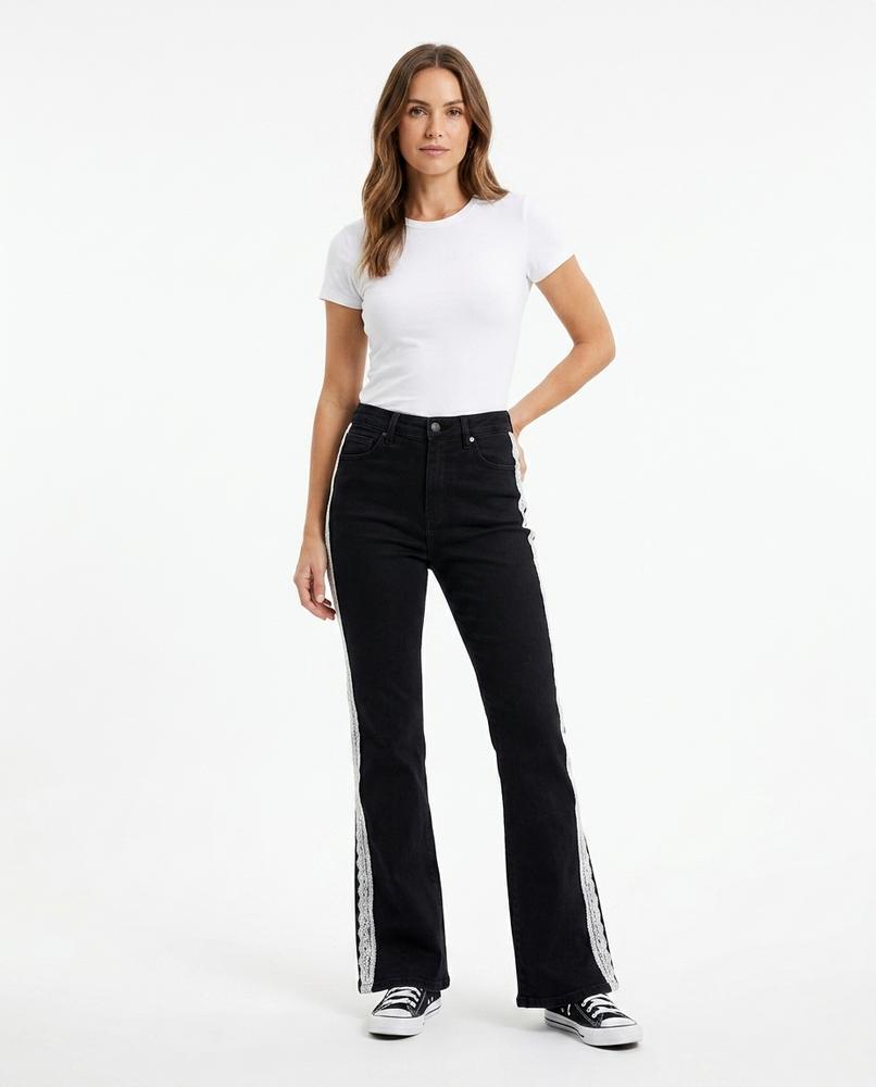 Nord Wear - Vetor | Flared Lace-Trim Pants Women