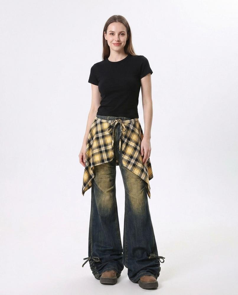 Nord Wear - Tatir | Washed-Out Flared Pants Women