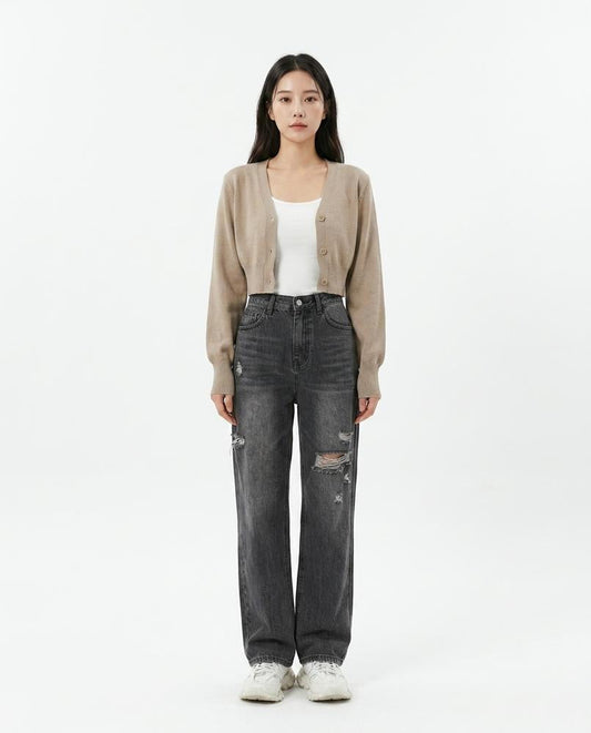 Nord Wear - Vikar | High-Waist Distressed Pants Women
