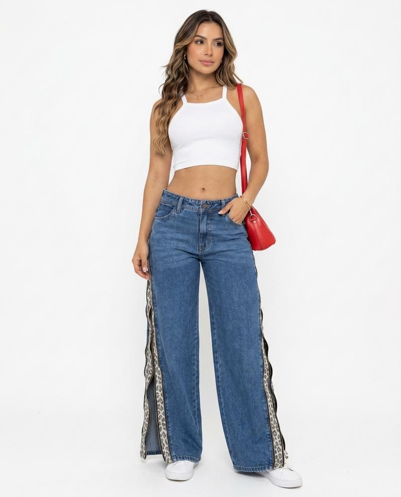 Nord Wear - Lalar | Wide-Leg Side-Stripe Pants Women