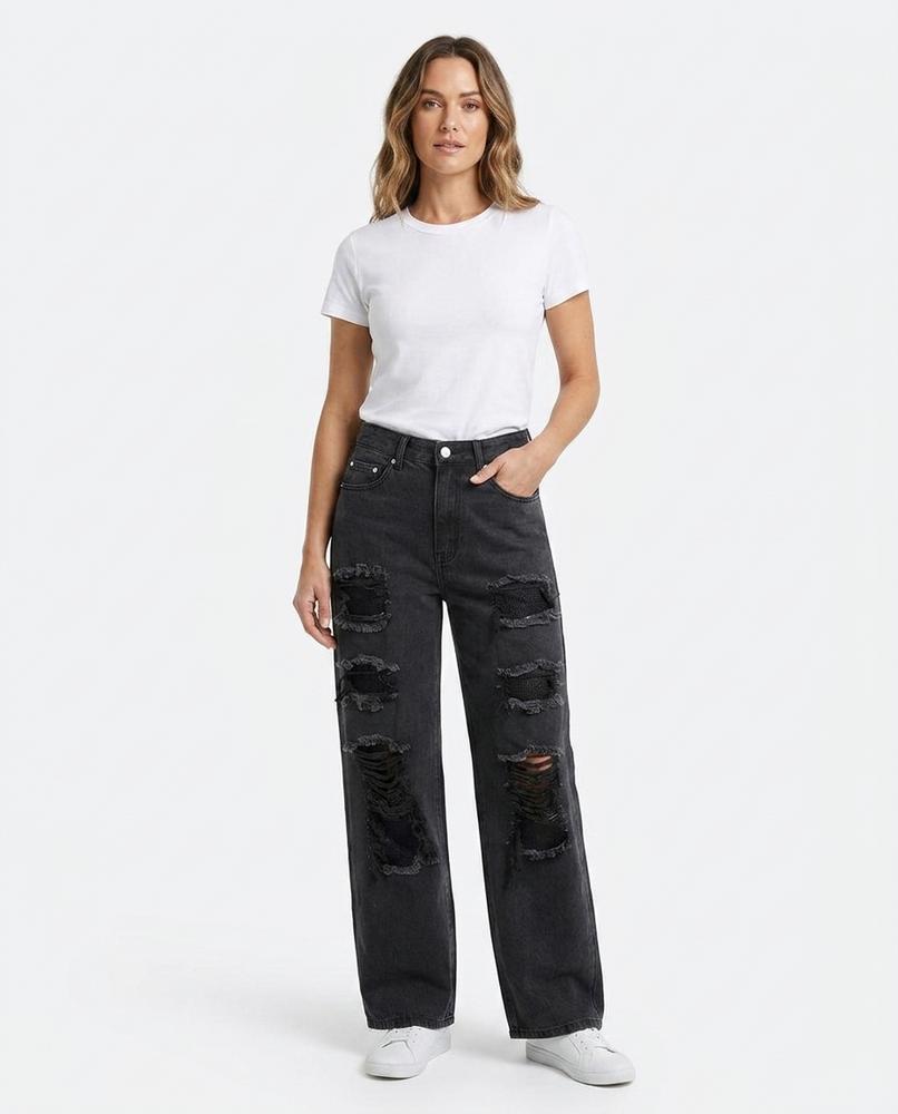 Nord Wear - Riral | High-Waisted Distressed Pants Women