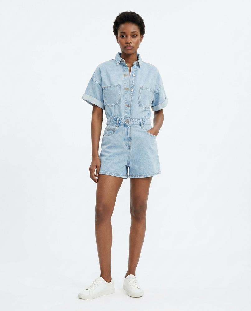 Nord Wear - Alkar | Short-Sleeved Button-Front Suit Women