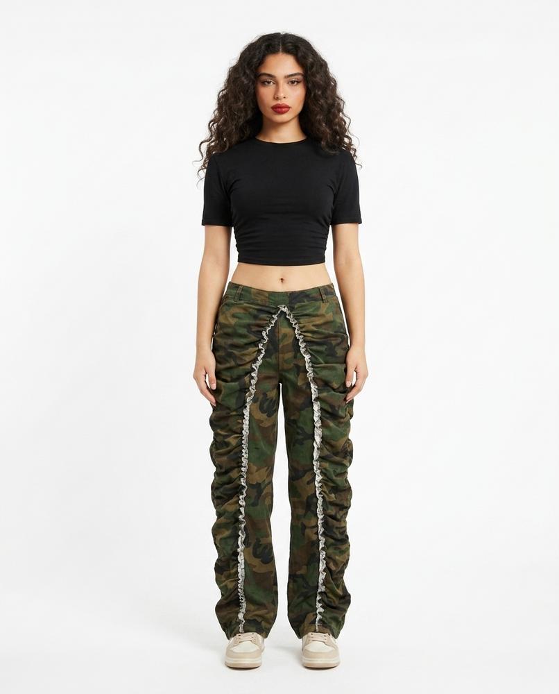 Nord Wear - Vimon | Ruched Frayed Pants Women