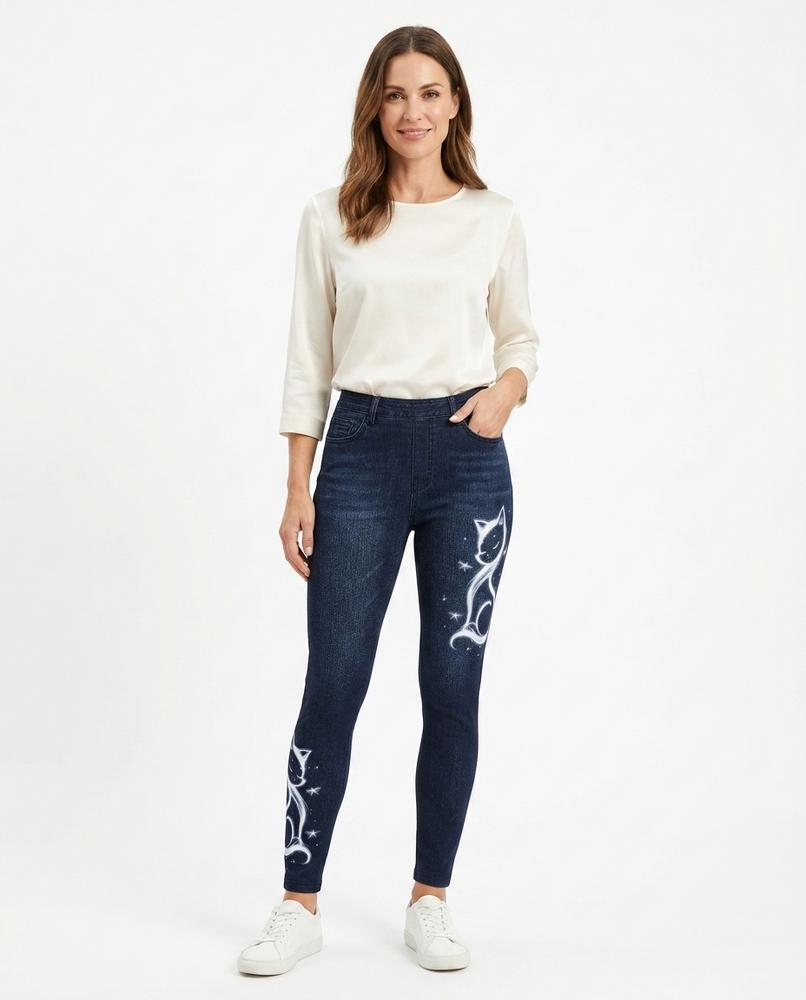 Nord Wear - Lalan | Printed Skinny Fit Pants Women