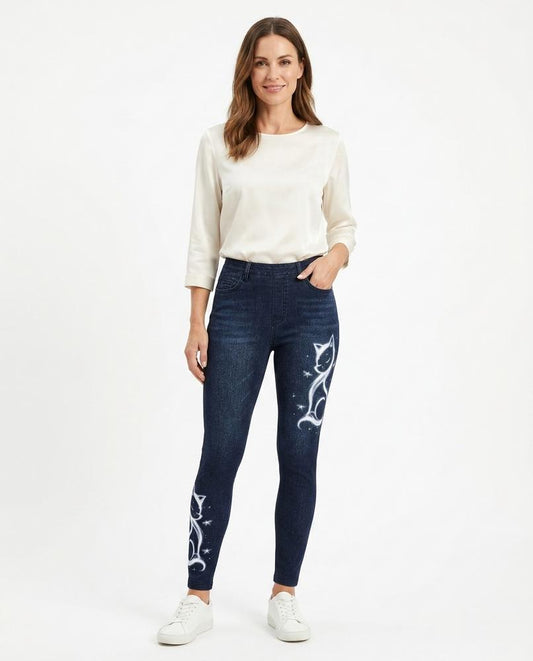 Nord Wear - Lalan | Printed Skinny Fit Pants Women