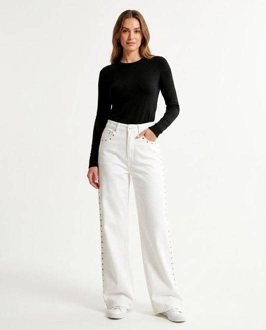 Nord Wear - Lavar | Wide-Leg Studded Pants Women