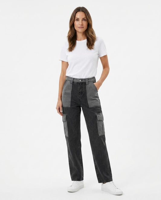 Nord Wear - Tiram | Two-Tone Cargo Pants Women