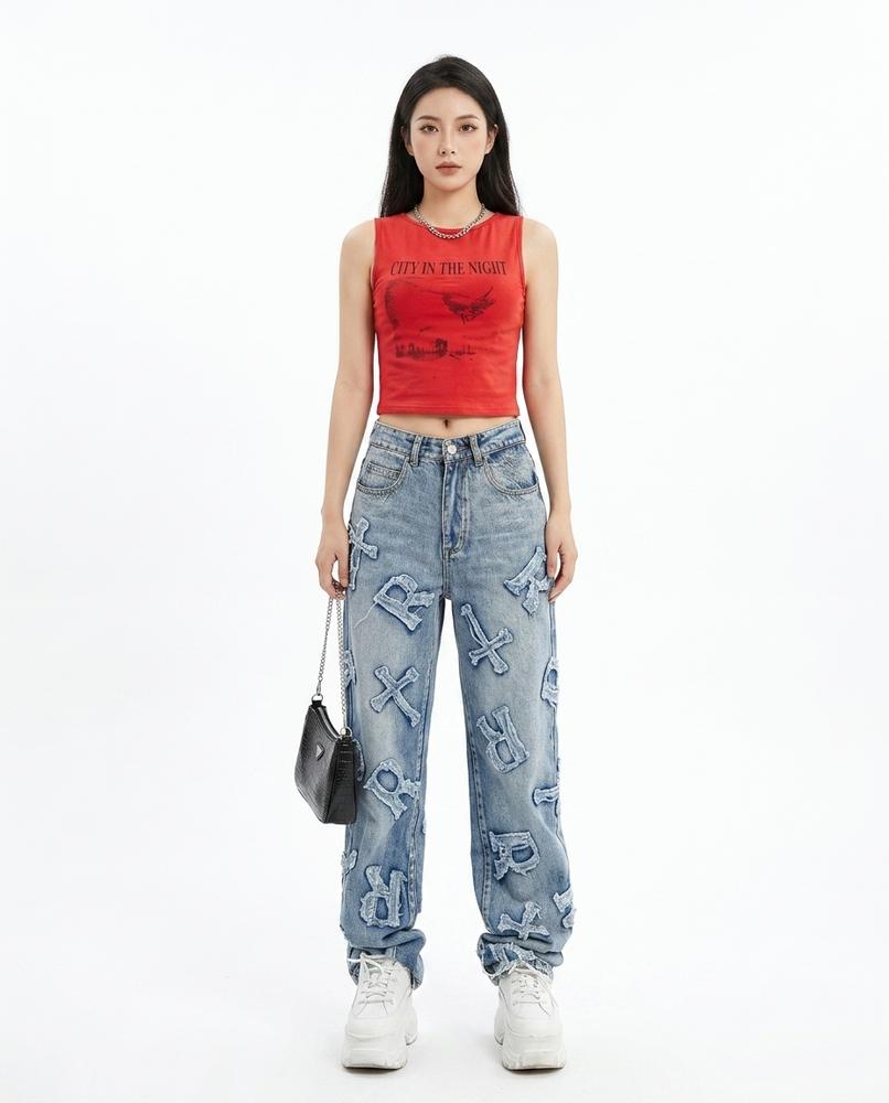 Nord Wear - Tubur | Patched Wide-Leg Pants Women